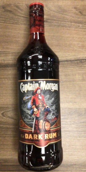 Captain morgan dark rum 