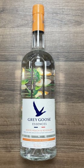 grey goose essences white peach & rosemary