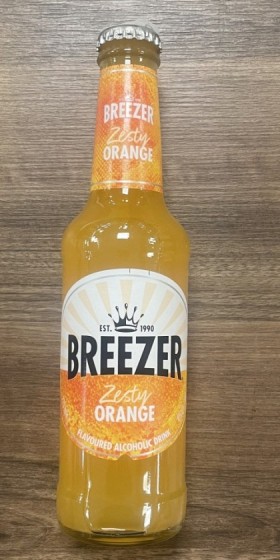 breezer zesty orange