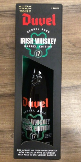 Duvel Barrel aged irish whiskey