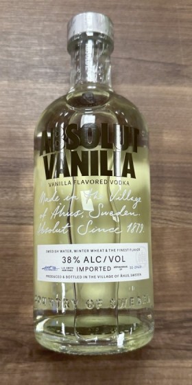 Absolut Wodka Vanilia 