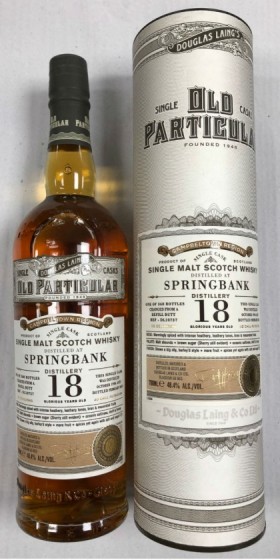 Old Particular Springbank 18 Years