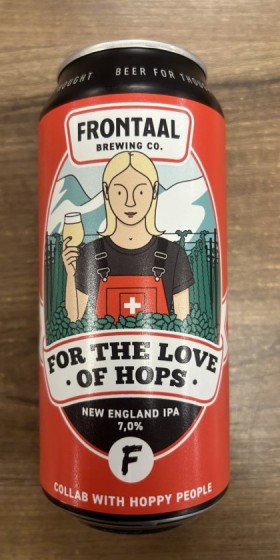 Frontaal - For the love op Hops Rood 