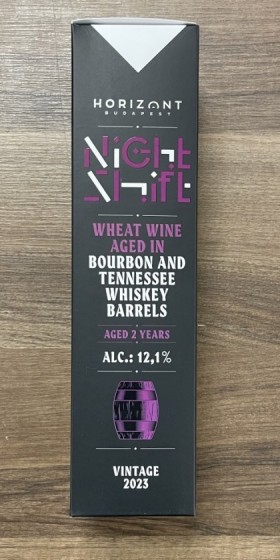 horizont night shift 2023 bourbon and tennessee whiskey barrels