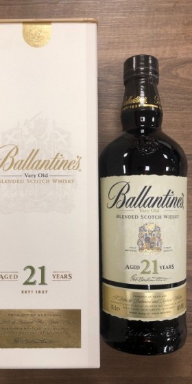 Ballantines 21 years 