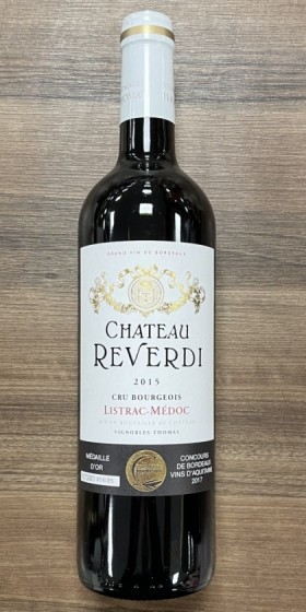 chateau reverdi listrac medoc 2015