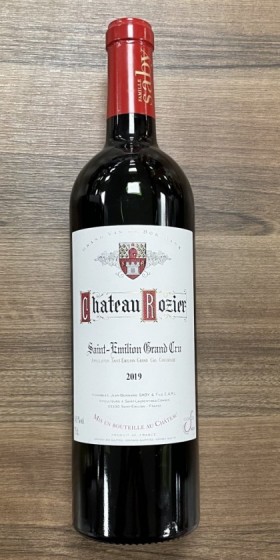 chateau rozier saint emilion grand cru 2019