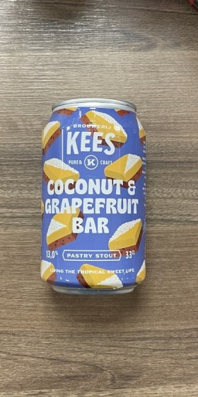 kees coconut & grapefruit bar