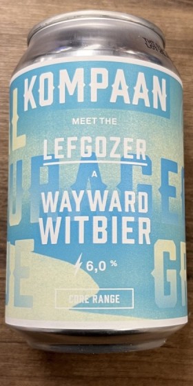 Kompaan - Lefgozer wayward witbier