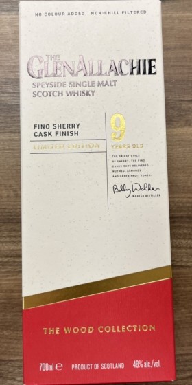 The GlenAllachie - 9 YRS. fino sherry cask finish