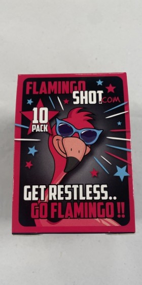 Flamingo shot